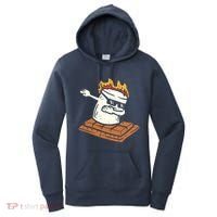 Dabbing Smore Marshmallow Cute Dab Dance Camping Camper Gift Women's Hoodie thumb 0