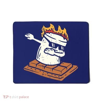 Dabbing Smore Marshmallow Cute Dab Dance Camping Camper Gift Mousepad
