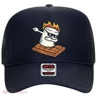 Dabbing Smore Marshmallow Cute Dab Dance Camping Camper Gift Hat thumb 0
