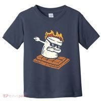 Dabbing Smore Marshmallow Cute Dab Dance Camping Camper Gift Toddler T-Shirt thumb 0