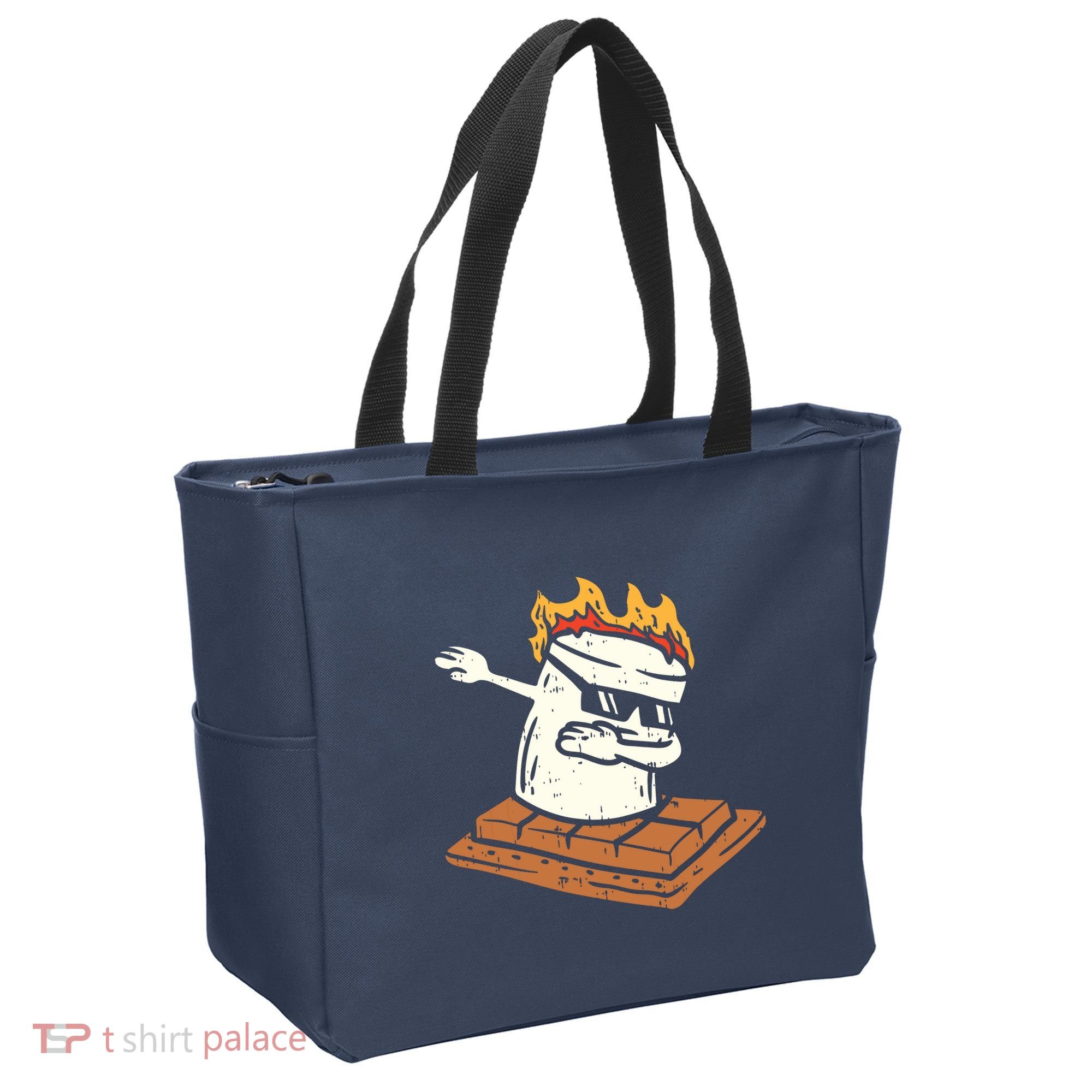 Dabbing Smore Marshmallow Cute Dab Dance Camping Camper Gift Tote Bag