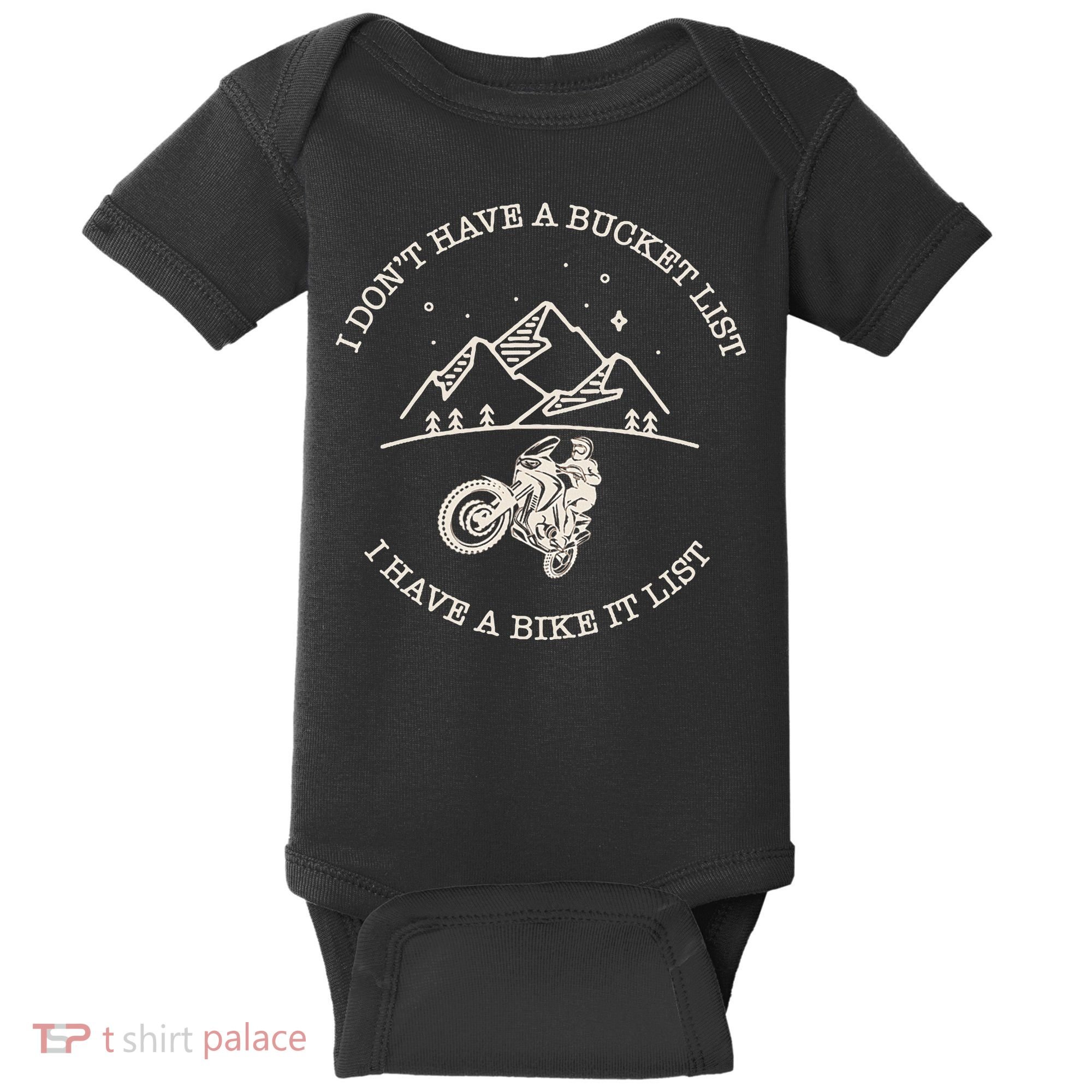 Dual Sport Motorcycle Adventure Rider Moto Baby Bodysuit