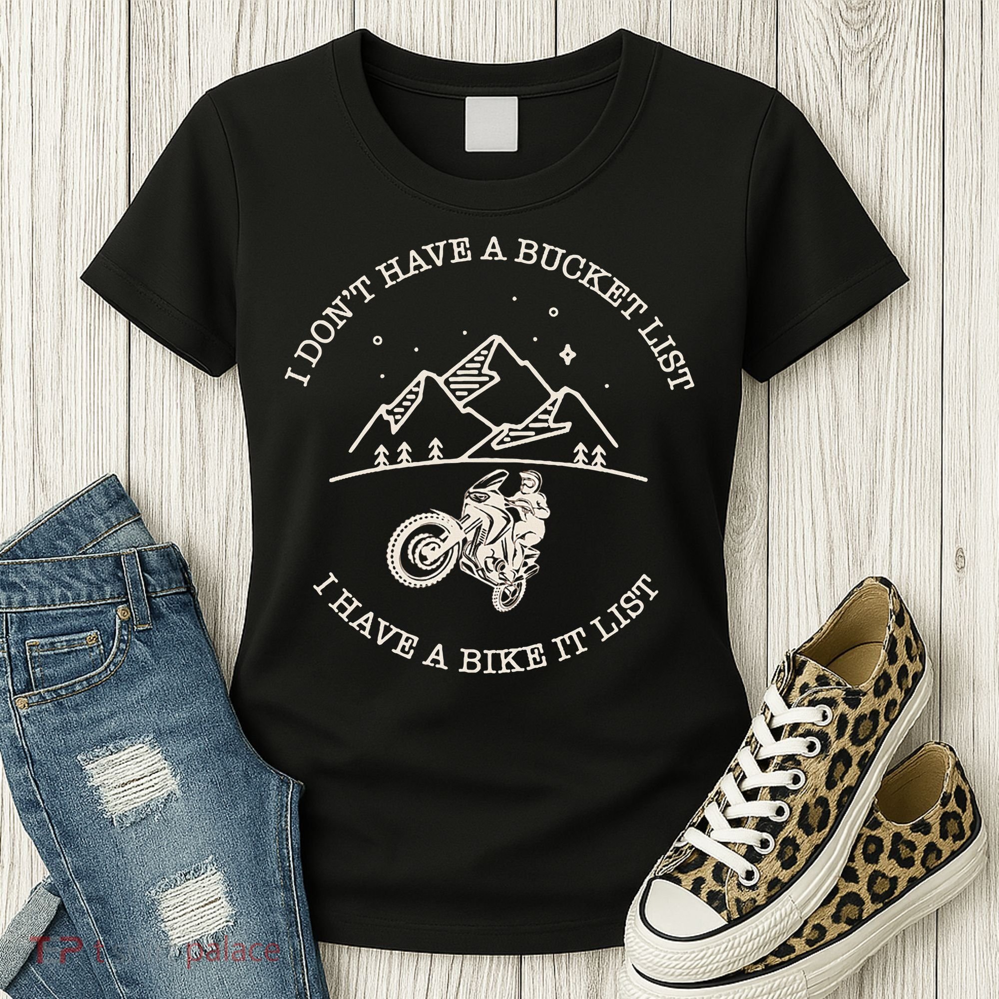 Dual Sport Motorcycle Adventure Rider Moto Women's T-Shirt