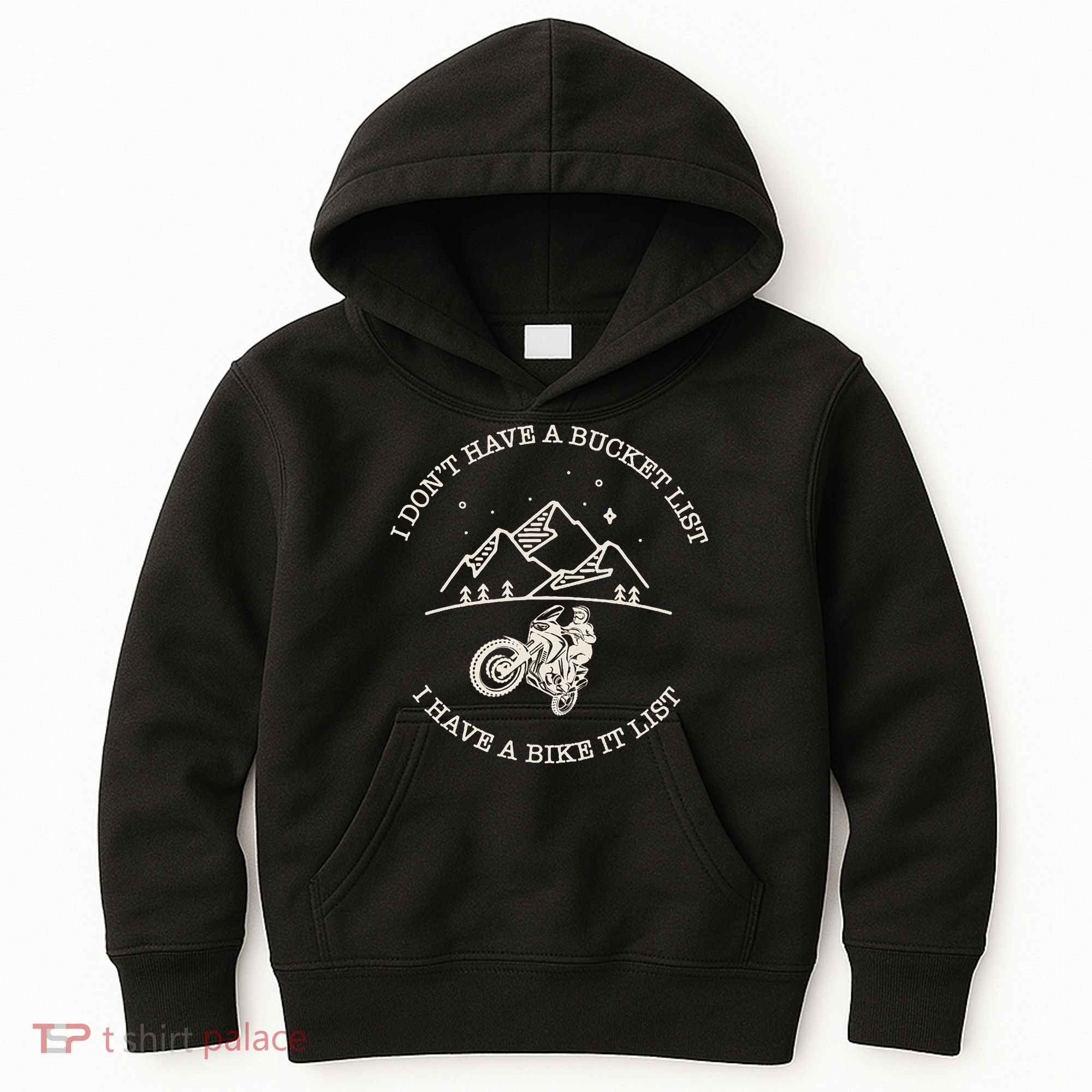 Dual Sport Motorcycle Adventure Rider Moto Kids Hoodie