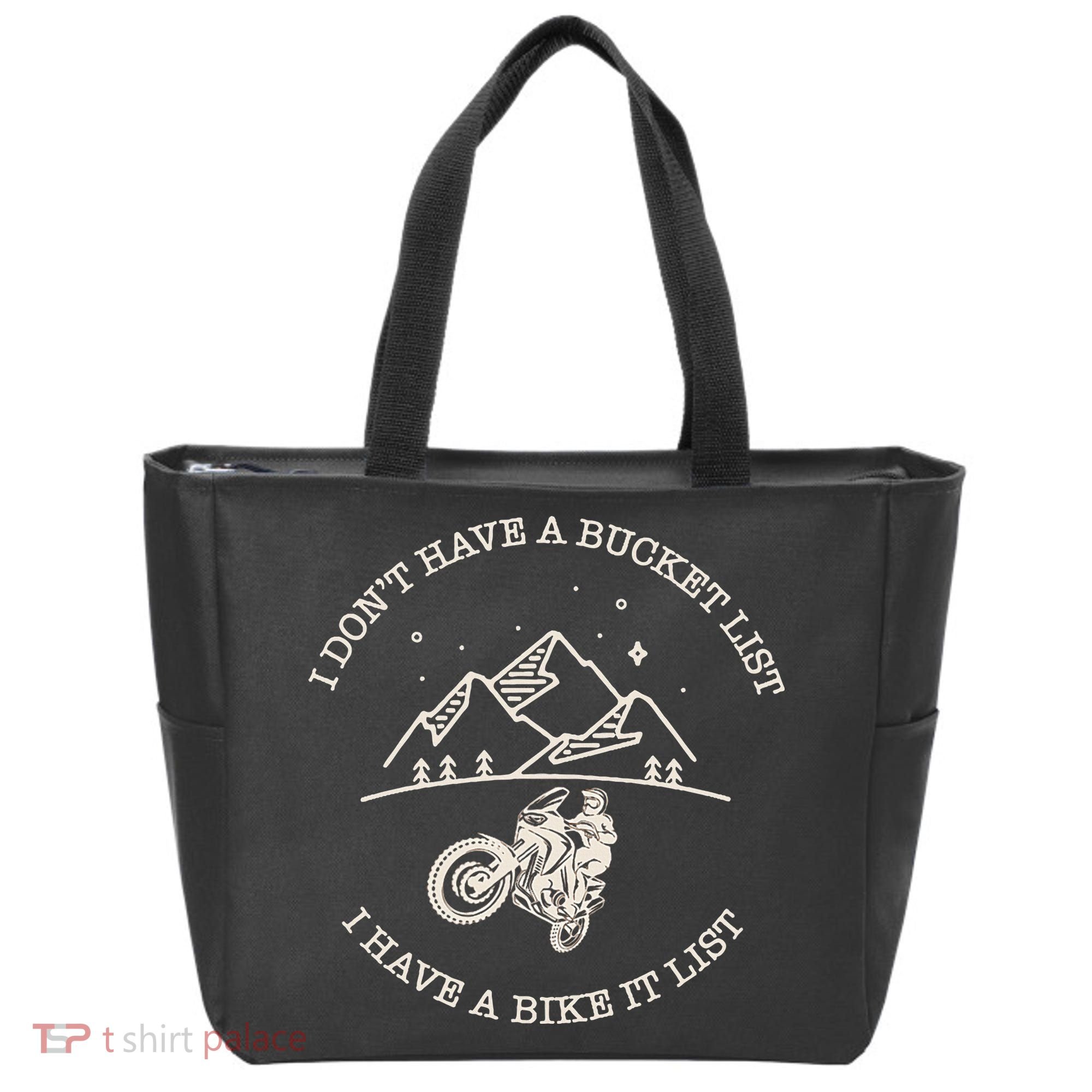 Dual Sport Motorcycle Adventure Rider Moto Tote Bag