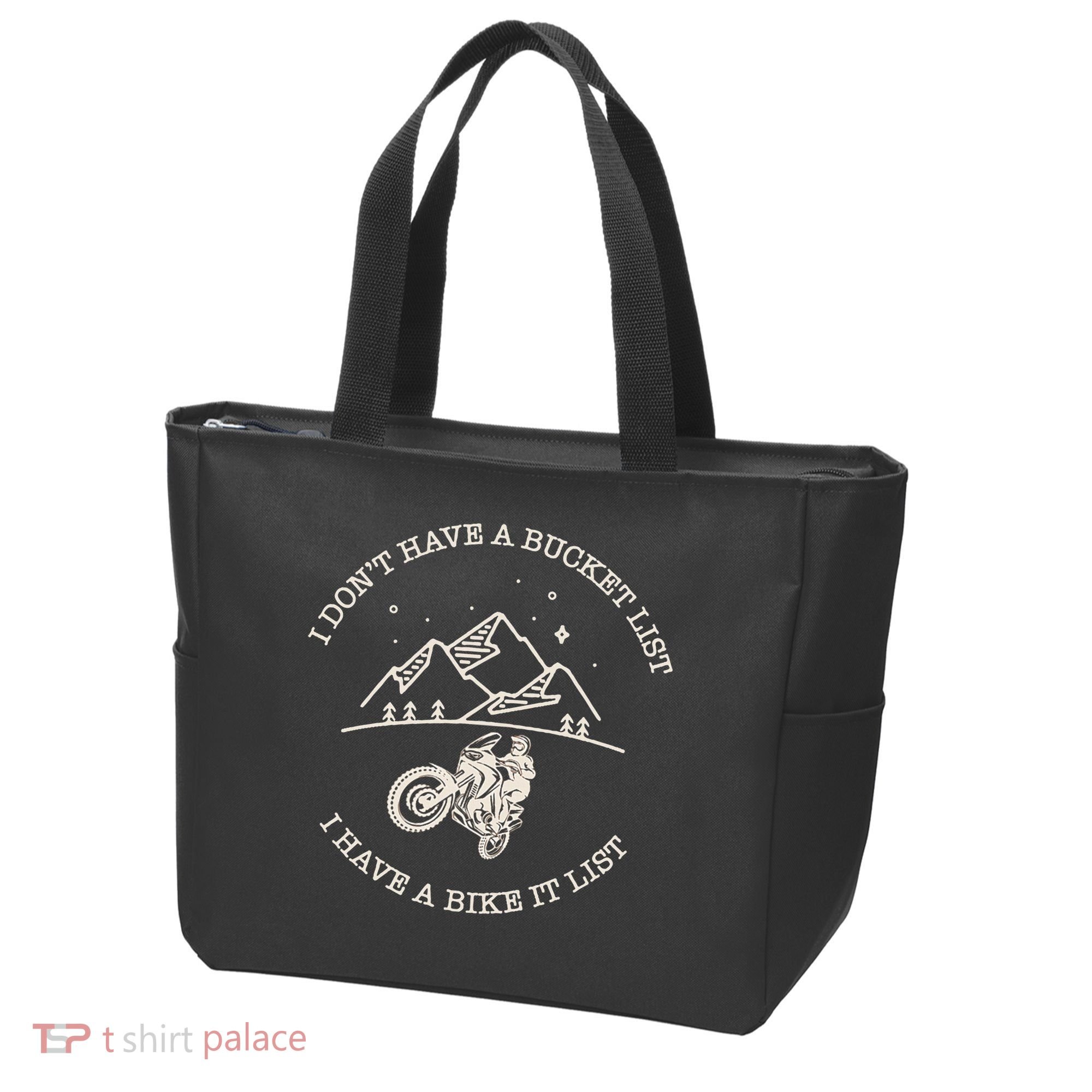 Dual Sport Motorcycle Adventure Rider Moto Tote Bag