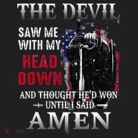 Devil Saw Me With My Head Thought Hed Won Until I Said Amen Women's Sweatshirt thumb 2