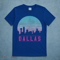 Dallas Skyline Meaningful Gift Vintage Retro Texas Gift Meaningful Gift T-Shirt thumb 5