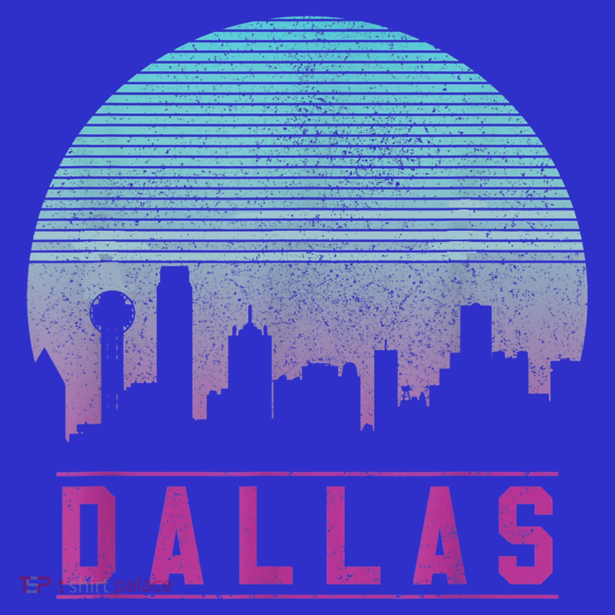 Dallas Skyline Meaningful Gift Vintage Retro Texas Gift Meaningful Gift T-Shirt