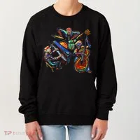 Dancing Skeleton Music Band Women's Sweatshirt thumb 0