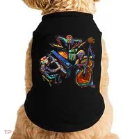 Dancing Skeleton Music Band Doggie Tank thumb 0