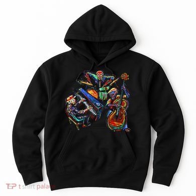 Dancing Skeleton Music Band Hoodie