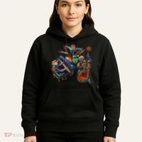 Dancing Skeleton Music Band Hoodie thumb 5