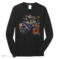 Dancing Skeleton Music Band Long Sleeve Shirt thumb 0