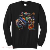 Dancing Skeleton Music Band Sweatshirt thumb 0