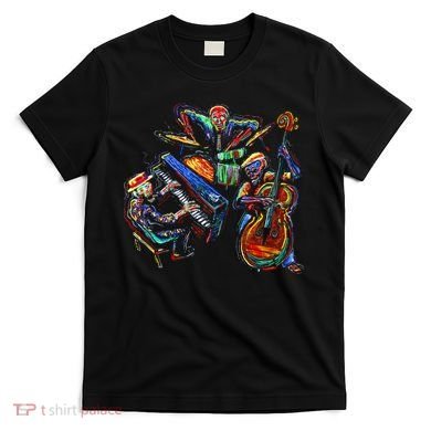 Dancing Skeleton Music Band T-Shirt