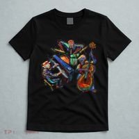 Dancing Skeleton Music Band T-Shirt thumb 5