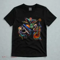 Dancing Skeleton Music Band T-Shirt thumb 5