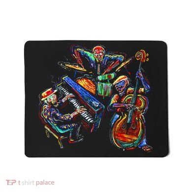 Dancing Skeleton Music Band Mousepad