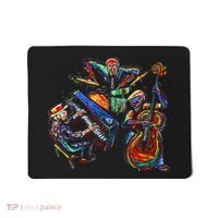 Dancing Skeleton Music Band Mousepad thumb 0