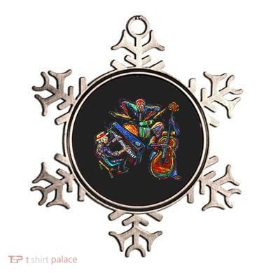 Dancing Skeleton Music Band Ornament
