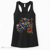 Dancing Skeleton Music Band Women's Tank Top thumb 0