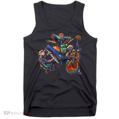 Dancing Skeleton Music Band Tank Top