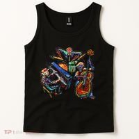 Dancing Skeleton Music Band Tank Top thumb 2