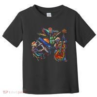 Dancing Skeleton Music Band Toddler T-Shirt thumb 0