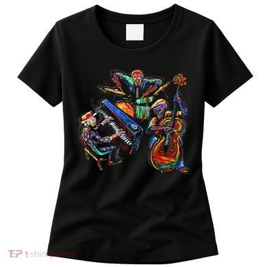 Dancing Skeleton Music Band Women's T-Shirt
