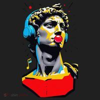 David Statue Michelangelo Motivational Renaissance Art Women's Sweatshirt thumb 2