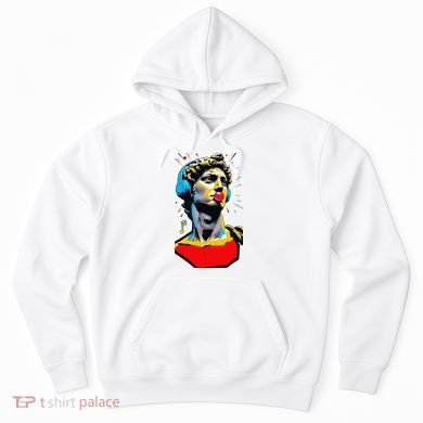 David Statue Michelangelo Motivational Renaissance Art Hoodie