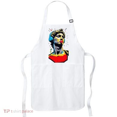 David Statue Michelangelo Motivational Renaissance Art Apron