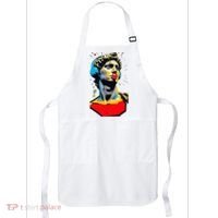 David Statue Michelangelo Motivational Renaissance Art Apron thumb 0