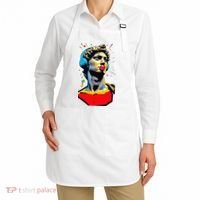 David Statue Michelangelo Motivational Renaissance Art Apron thumb 2