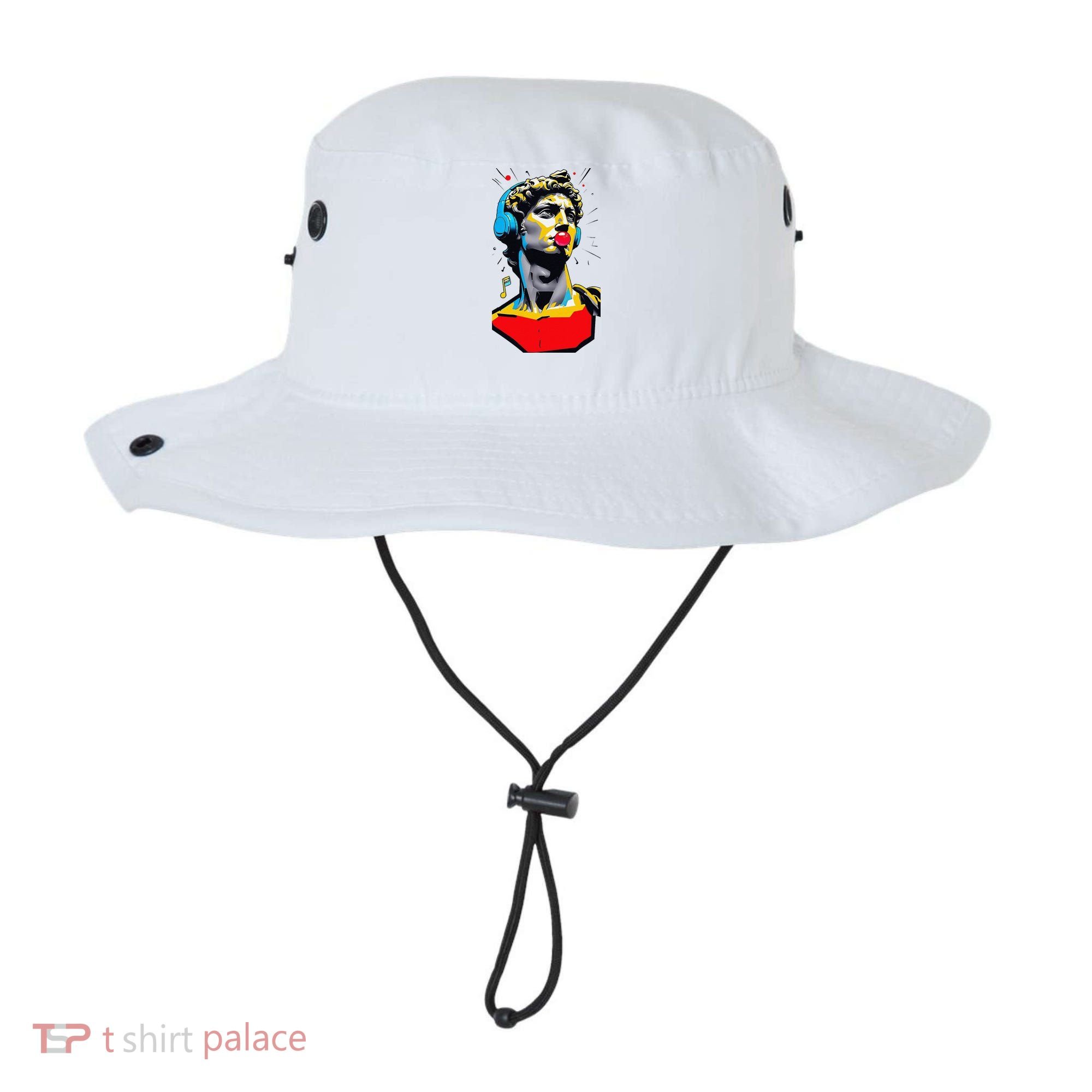 David Statue Michelangelo Motivational Renaissance Art Bucket Hat