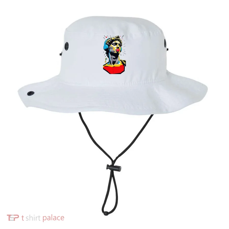 David Statue Michelangelo Motivational Renaissance Art Bucket Hat