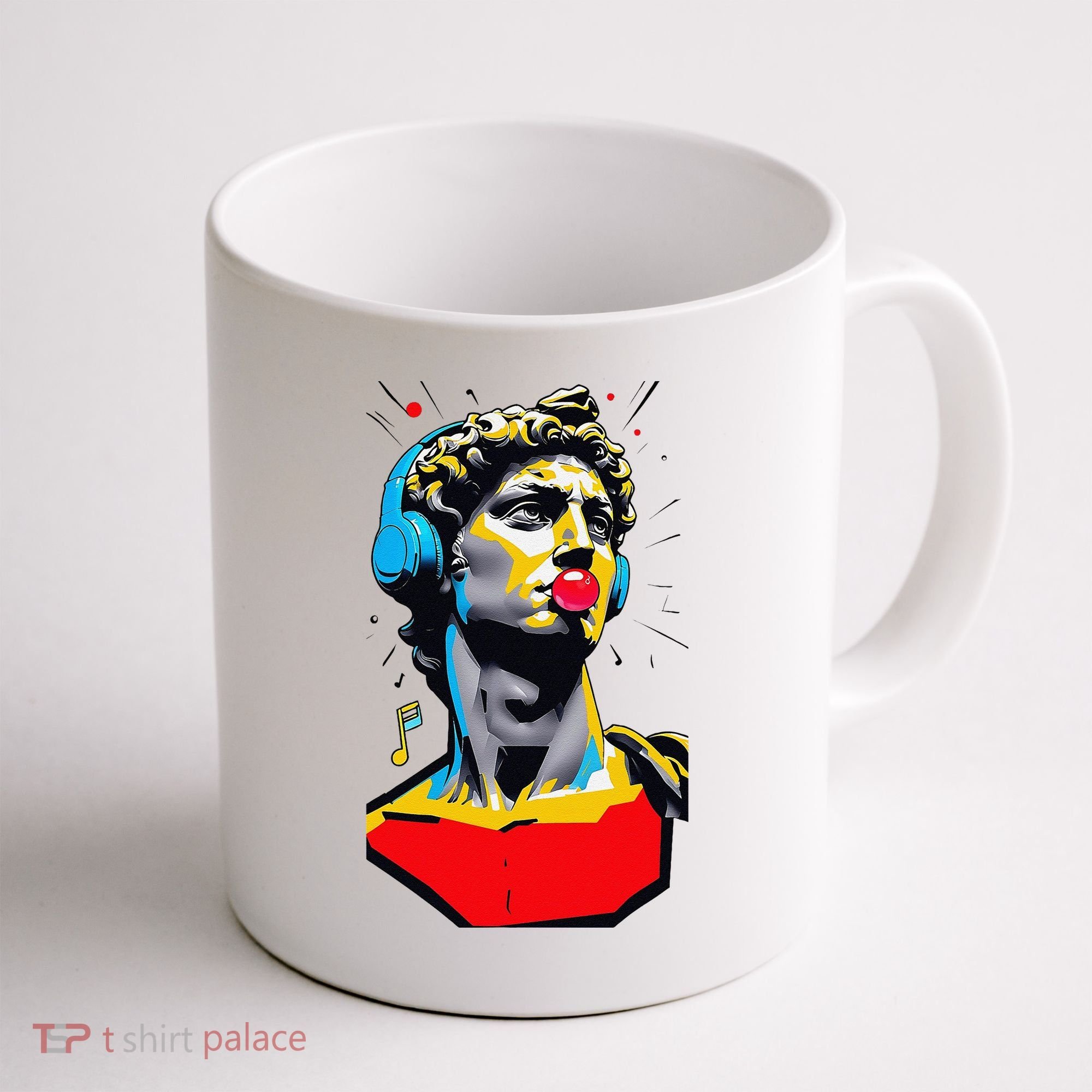David Statue Michelangelo Motivational Renaissance Art Coffee Mug
