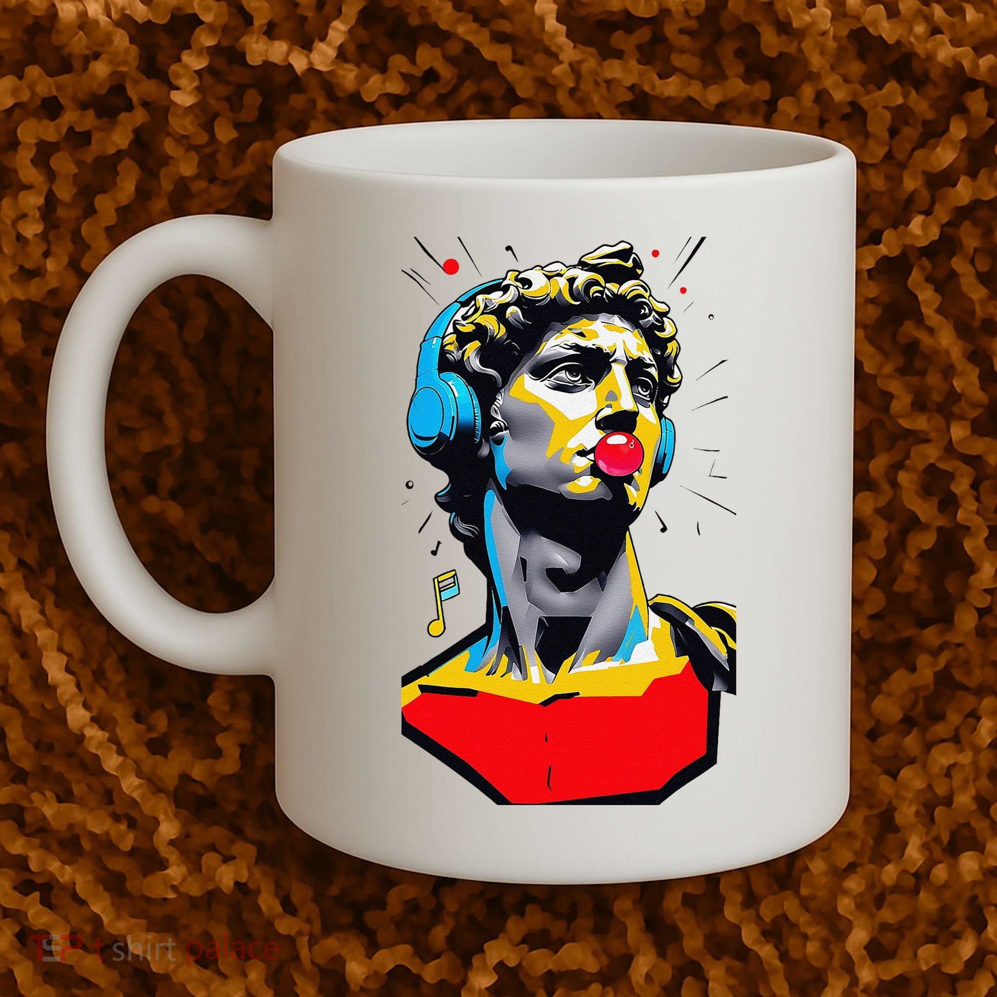 David Statue Michelangelo Motivational Renaissance Art Coffee Mug