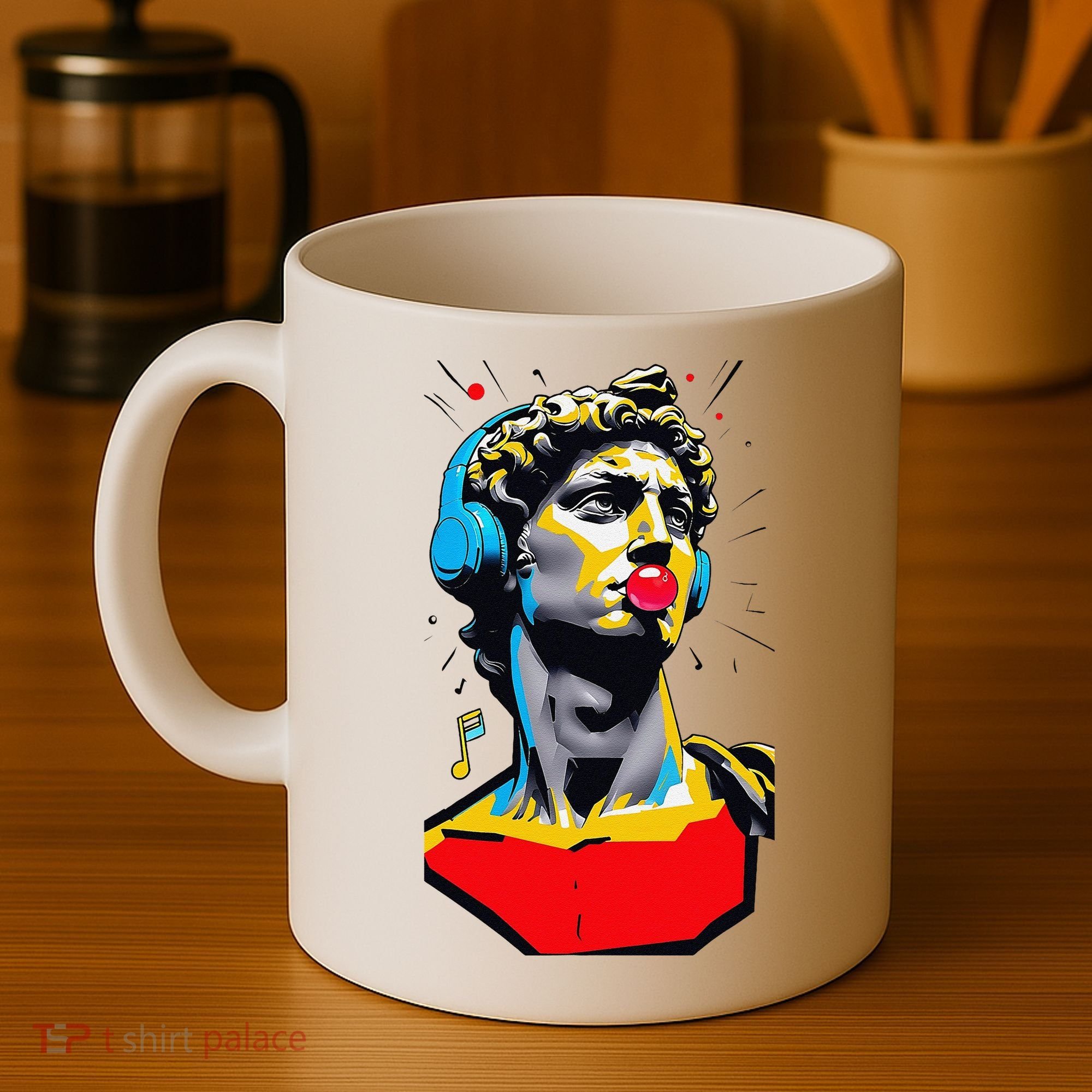 David Statue Michelangelo Motivational Renaissance Art Coffee Mug
