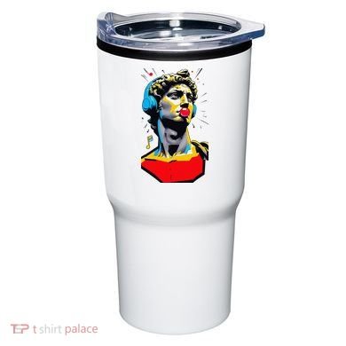 David Statue Michelangelo Motivational Renaissance Art Tumbler