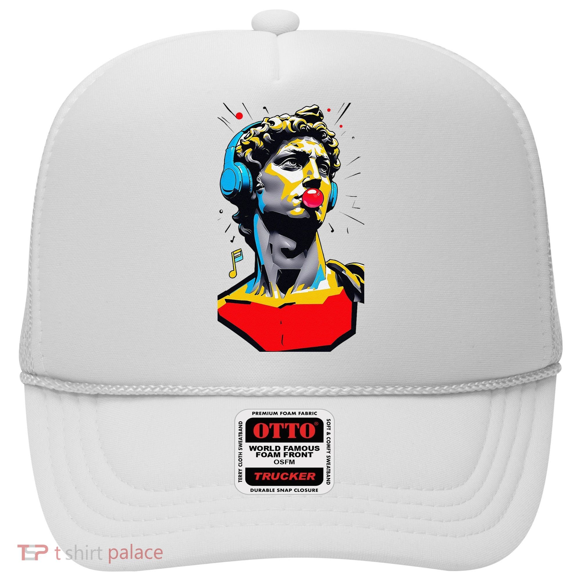 David Statue Michelangelo Motivational Renaissance Art Hat