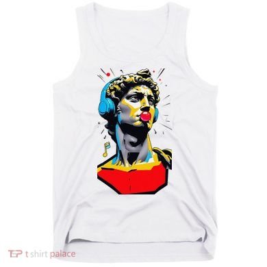 David Statue Michelangelo Motivational Renaissance Art Tank Top