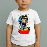 David Statue Michelangelo Motivational Renaissance Art Toddler T-Shirt thumb 2