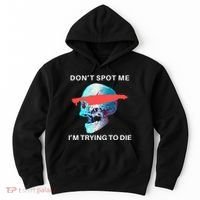 DonT Spot Me IM Trying To Die Gym Skull Pump Cover Hoodie thumb 0