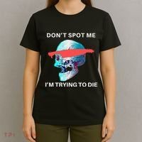 DonT Spot Me IM Trying To Die Gym Skull Pump Cover T-Shirt thumb 4