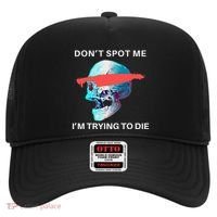 DonT Spot Me IM Trying To Die Gym Skull Pump Cover Hat thumb 0