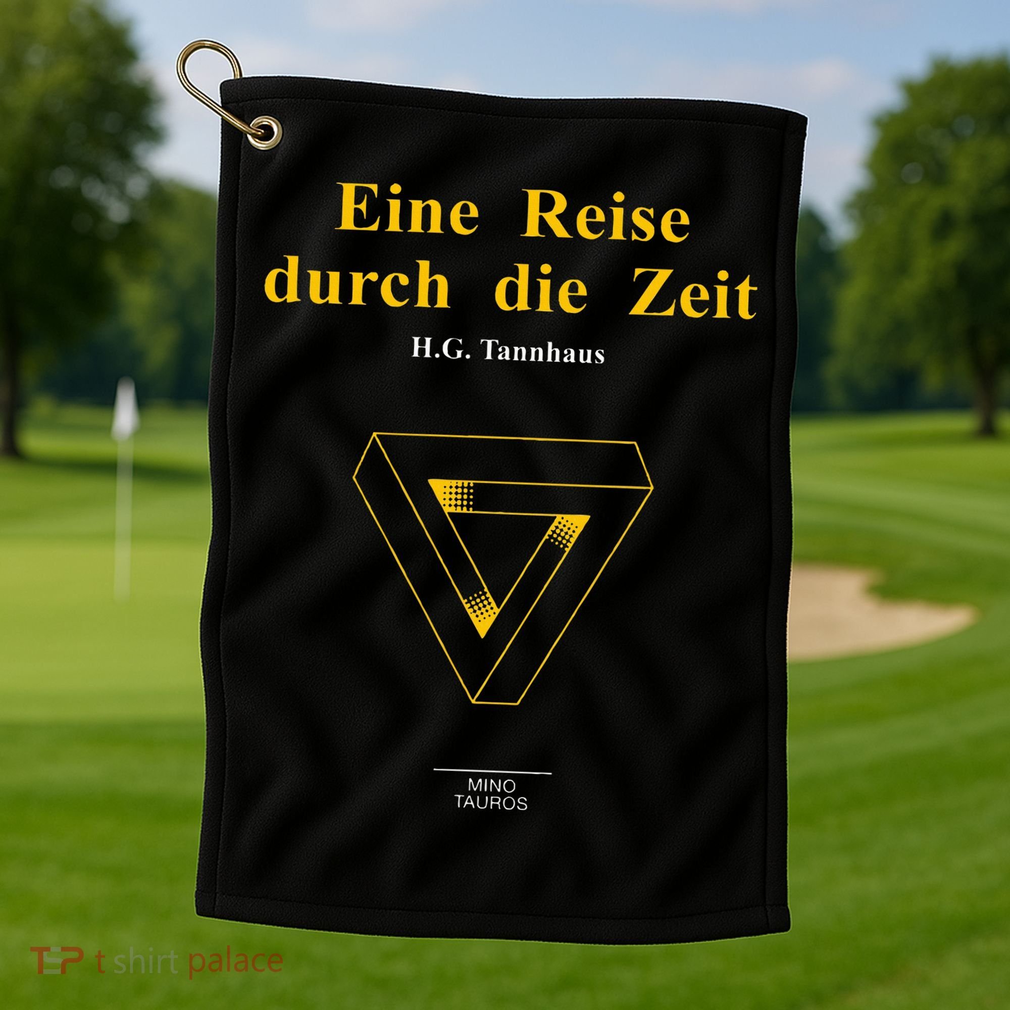 Dark Sic Mundus Creatus Est Eine Reise Durch Die Zeit Golf Towel