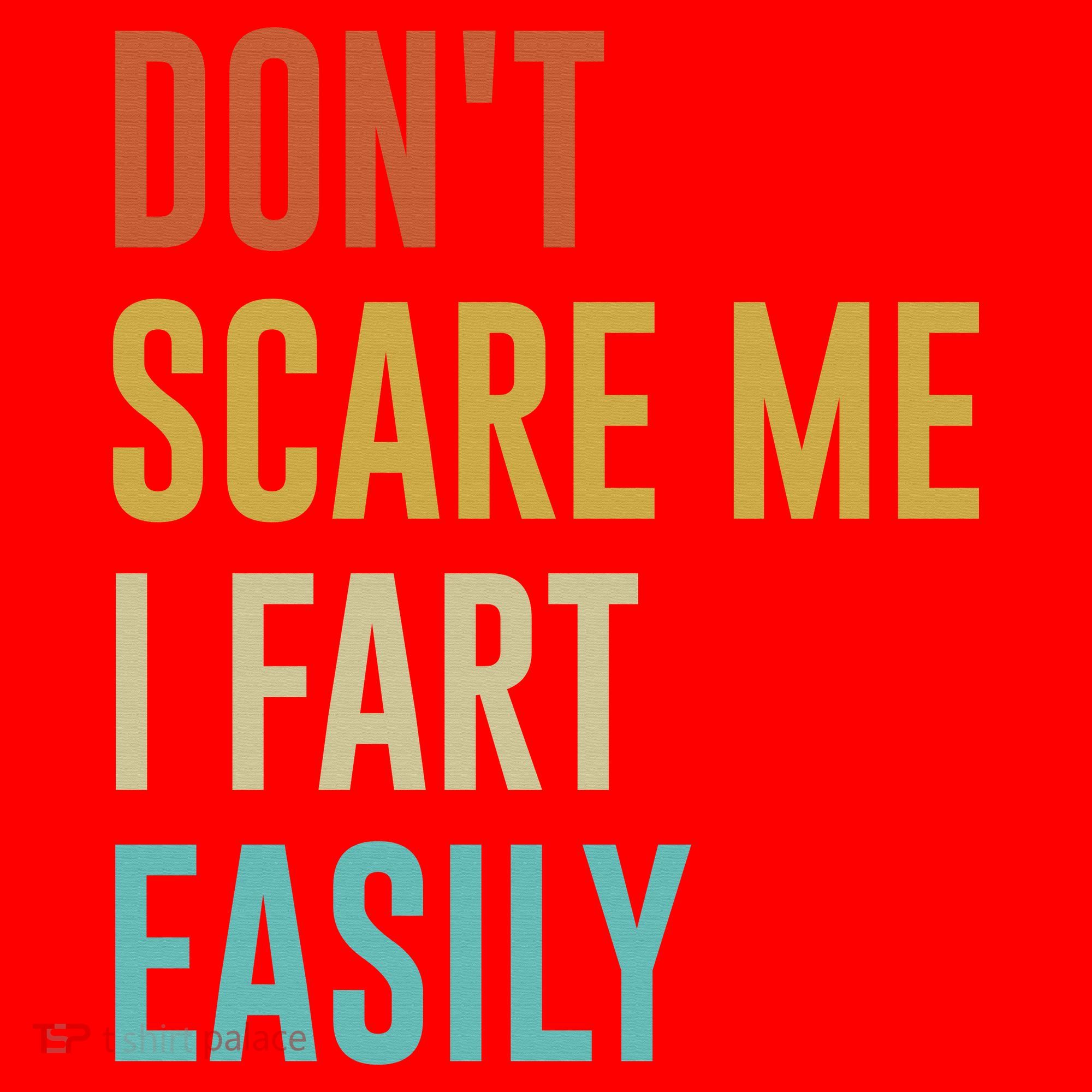 Dont Scare Me I Fart Easily Retro Funny Flatulence For Dads Santa Hat