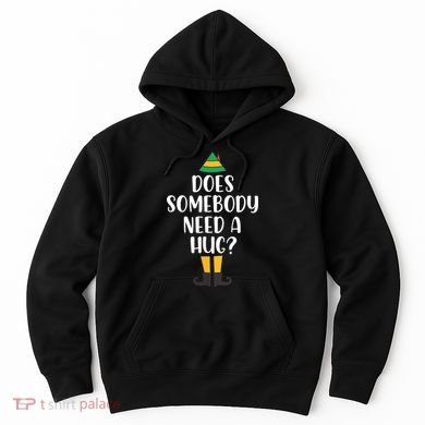 Does Somebody Need A Hug Christmas Hoodie